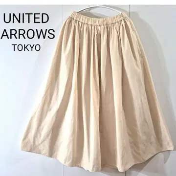 UNITED ARROWS TOKYO 플레어 롱 스커트 SIZE 38