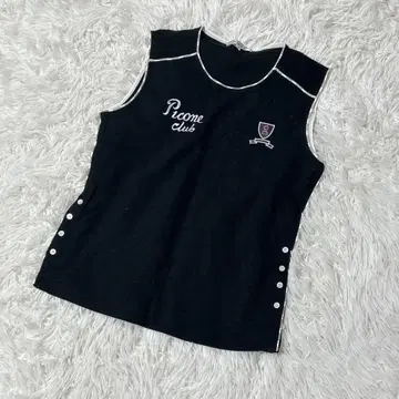 [ c5752 ] 새상품급 P.CLUB 탱크탑 블랙
