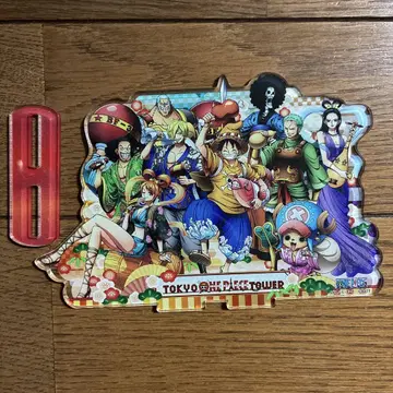 도쿄 원피스 타워 밀짚모자 일당 칠복신 onepiece 아크릴 스탠드