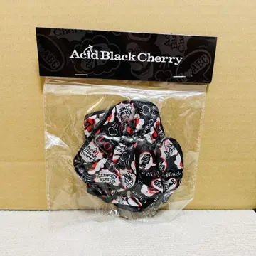 [미사용 새상품] Acid Black Cherry 스크런치