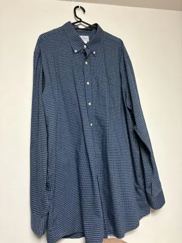 L.L.Bean 체크 무늬 셔츠 XL-Tall