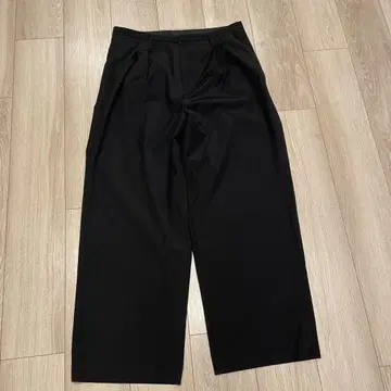 HARE 블랙 와이드 팬츠 L 사이즈