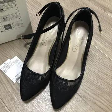 도리 인형 블랙 펌프스 L 사이즈
