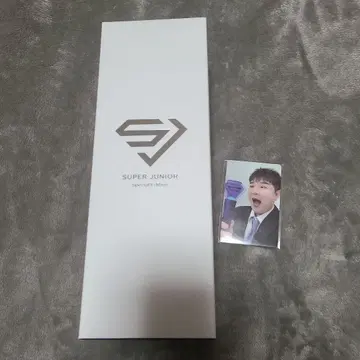 SUPERJUNIOR Special 에디션 응원봉 트레이딩 카드 포함