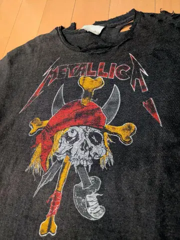 Metallica 티셔츠 1989년 투어 밴드 티 MADE IN USA