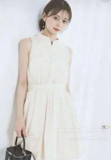 snidel 턱 미니 원피스 popup 한정판 20주년 0 사이즈