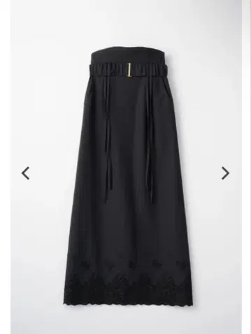 murral 뮤럴 Morpho embroidery skirt