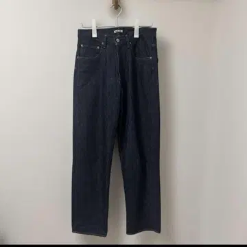 auralee HARD TWIST DENIM WIDE PANTS