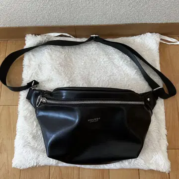 [ MOUSSY ] 마우지 웨스트 파우치/바디 백/블랙