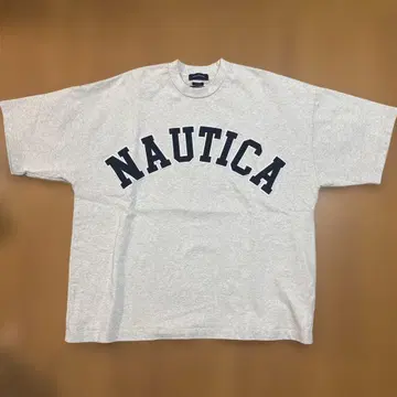 NAUTICA TOO HEAVY 티셔츠 그레이