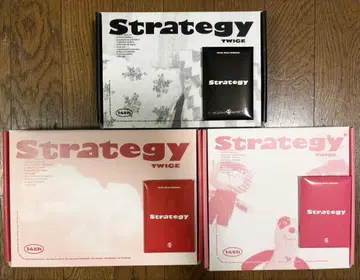 TWICE Strategy 3 세트 포스터 오너먼트 선택