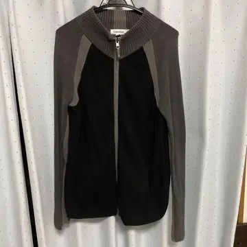 Calvin Klein 드라이버 니트 블랙 그레이