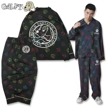 GALFY 멍멍이 네온 파자마 팬츠만