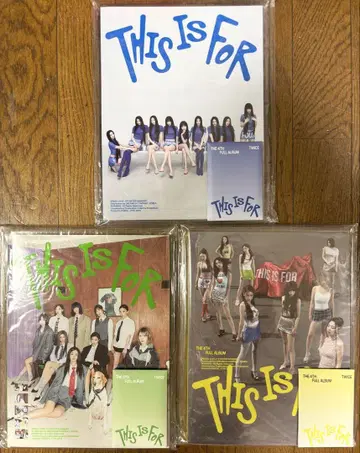 TWICE This Is For 3 형태 세트 포스터 페이퍼 스탠드 선택