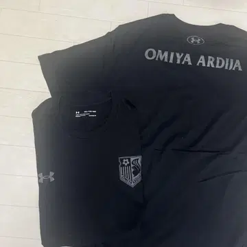 오미야 아르디자 2장 세트 판매 언더아머 축구 블랙 T