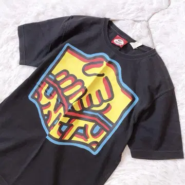 레어 PHENOMENON 반팔 셔츠 티셔츠 프린트 블랙 빈티지 M