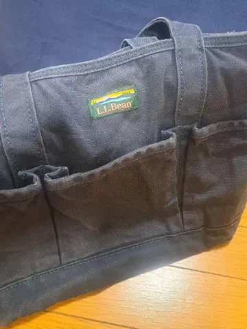 L.L.Bean 카타딘 로고 토트백 다크 네이비