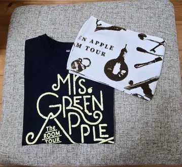 Mrs. Green Apple 티셔츠 타월 세트 room tour