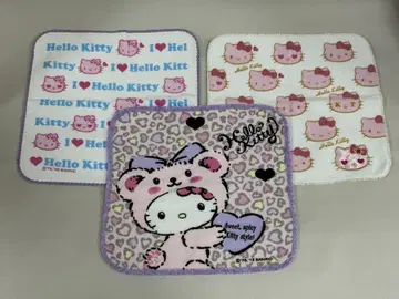 헬로키티 HELLO KITTY 미니 타월 3매 세트