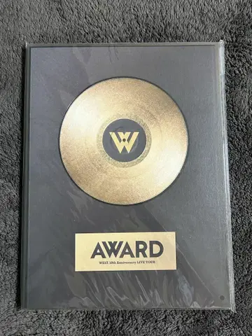 WEST 10주년 라이브 투어 AWARD 팜플렛