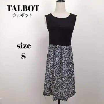 [ 1848 ] 탈봇 슬리브리스 절개 원피스 0 꽃무늬