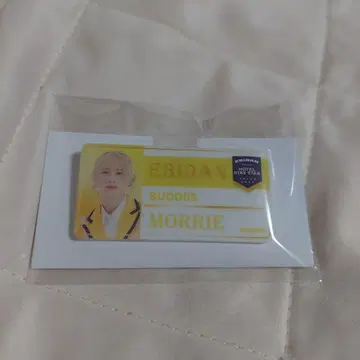 BUDDiiS MORRIE 모리 히데토시 에비라이 랜덤 네임 배지