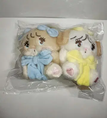 mikko 안아주는 리본 마스코트 2점