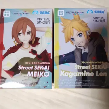 Street SEKAI MEIKO & 카가미네 렌 피규어 세트