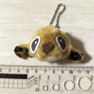 디즈니 스티치 봉제 인형 스트랩 레오파드 무늬