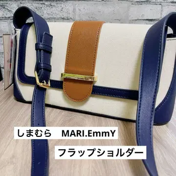 시마무라 marie 플랩 숄더백