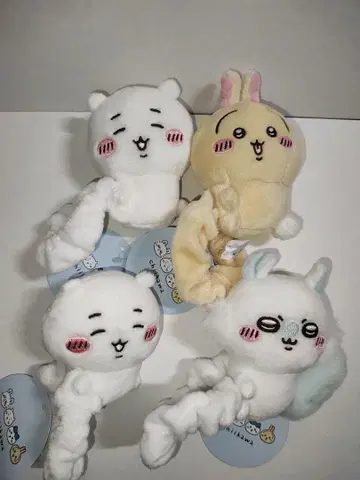 치이카와 봉제 인형 스크런치 4점