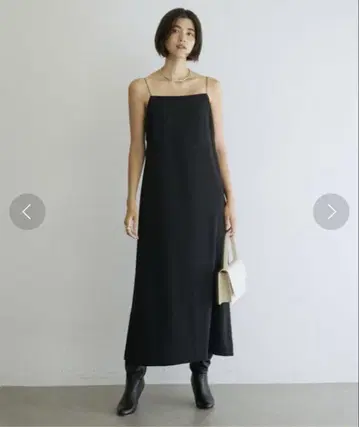 GALLARDAGALANTE 맥시 캐미 드레스 블랙