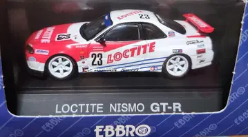 에브로 1/43 LOCTITE NISMO GT-R #23