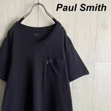 폴스미스 Paul Smith 고양이 자수 멀티 컬러 로고 반팔 티셔츠
