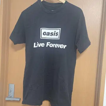 oasis Live Forever 티셔츠