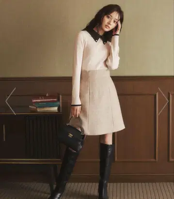 프로포션 바디 드레싱 하이웨스트 미니 스커트