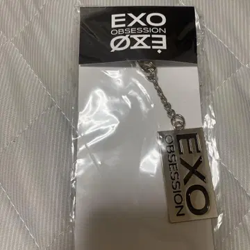 EXO OBSESSION 키링 실버