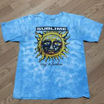 Sublime 티셔츠 L 사이즈 40oz. to freedom