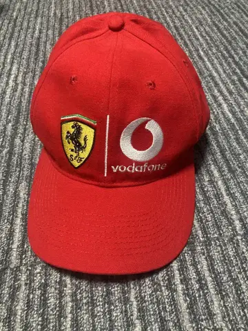 페라리 Vodafone 캡 모자 ferrari