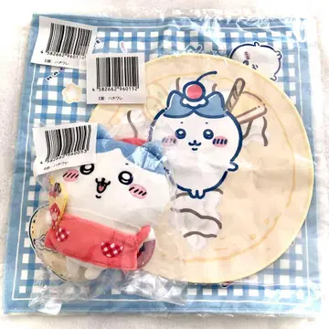 하치와레 치이카와 크레이프 복권 봉제 인형 S 스퀘어 타월 크레이프 타월