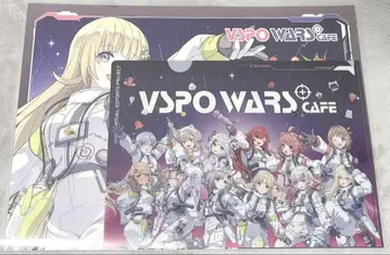 부이스포 vspo wars 콜라보 카페 런치 매트 에이 리사 1장