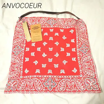 ANVOCOEUR 앙보쾨르 가방 반다나 페이즐리 무늬 새상품