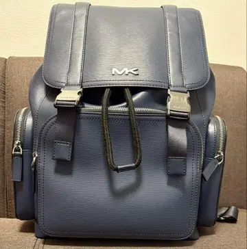 MICHAEL KORS 마이클코어스 남성용 가죽 백팩 파랑