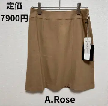 [택 포함 새상품] A.Rose 에이로즈 울 무릎 기장 스커트 일본제
