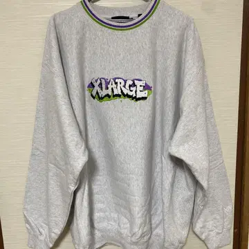 XLARGE 그레이 맨투맨