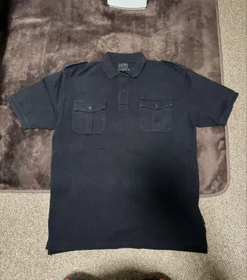 swagger 블랙 피케 셔츠 XL