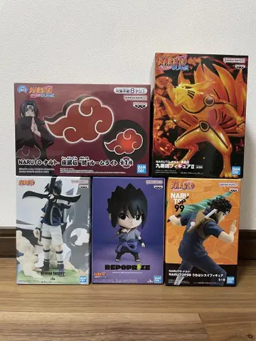 나루토 피규어 5세트
