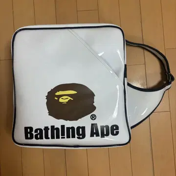 Bathing Ape 로고 백 화이트