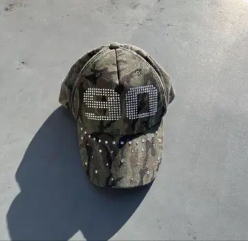 9090girl Numbering Studs cap 캡