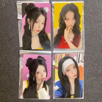 BABYMONSTER 아사 한큐 오사카 팝업 트레이딩 카드 4종 세트